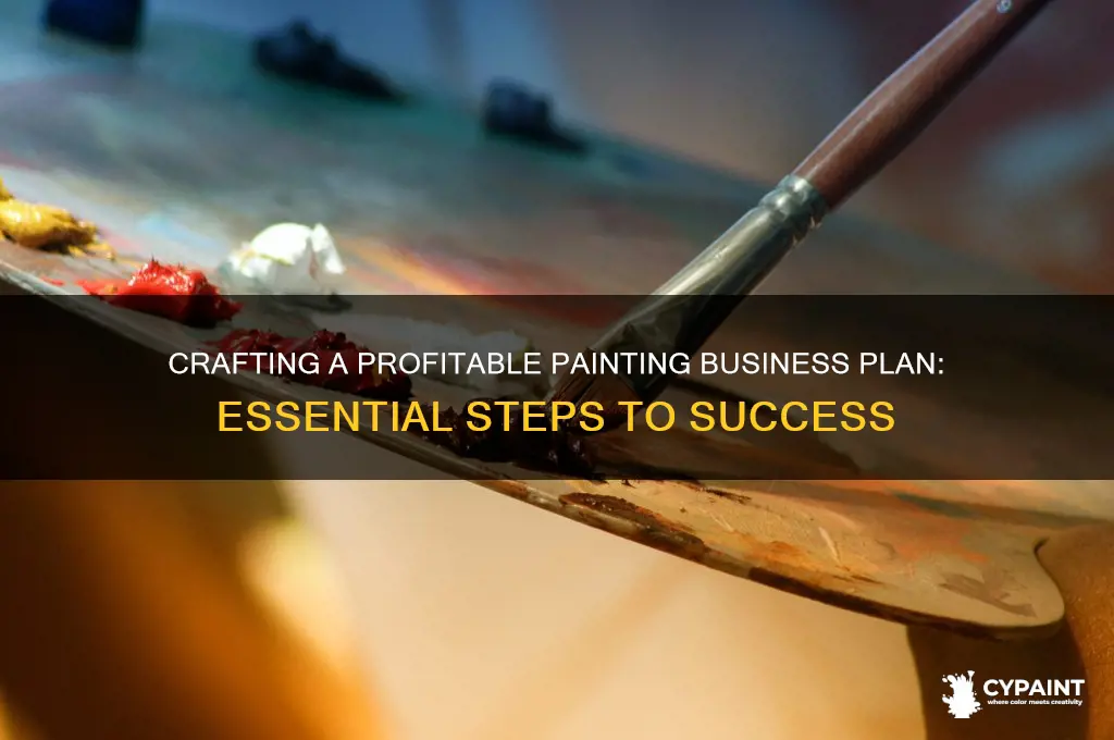 how to create a painting business plan