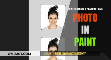 Creating Passport Photos with Microsoft Paint