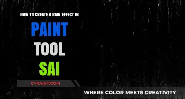 Mastering Rain Effects in Paint Tool SAI: A Step-by-Step Guide