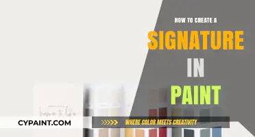 Master the Art: Creating Your Unique Signature in Paint