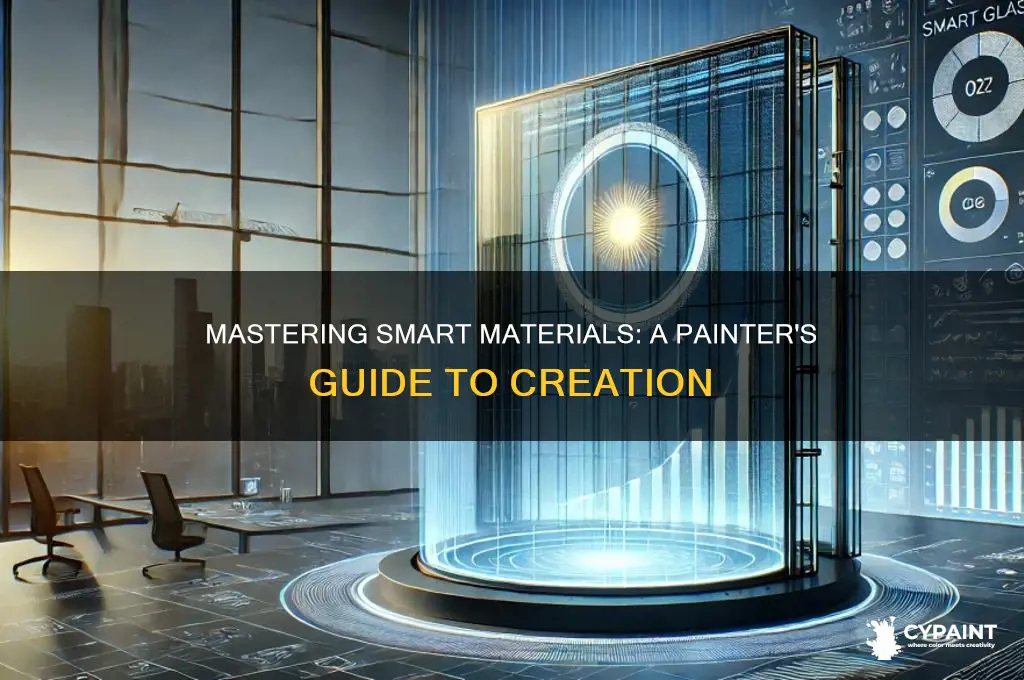 how to create a smart material from painter
