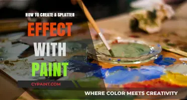 Mastering Paint Splatter: Creative Techniques for Dynamic Artistic Effects