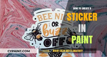 Easy Guide: Crafting Custom Stickers Using Microsoft Paint