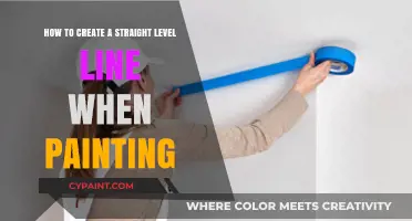 Creating Perfectly Straight Paint Lines