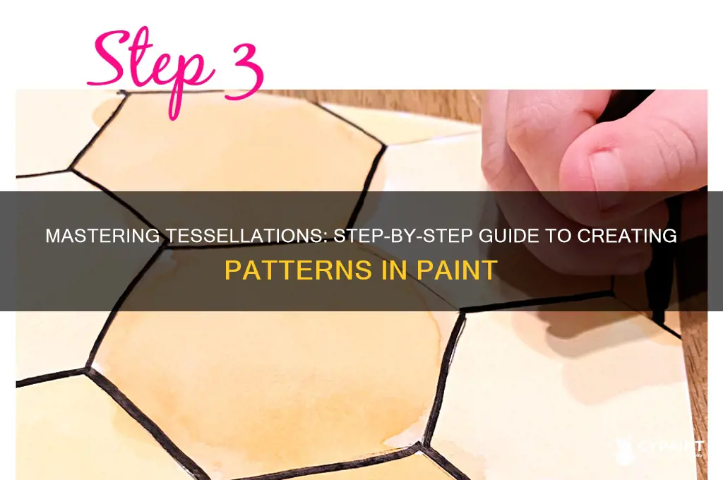 how to create a tessellation in paint