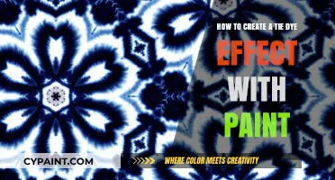 Creating a Tie-Dye Effect: Painting Techniques for Beginners