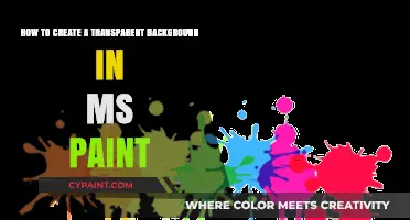 Creating Transparent Backgrounds with MS Paint