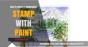 Crafting Clear Impressions: A Guide to Making Transparent Stamps with Paint