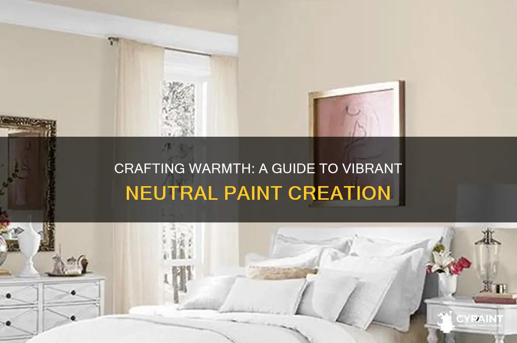 how to create a vibrant neutal paint