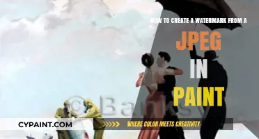 Easy Watermark Creation: Adding JPEG Watermarks in Paint