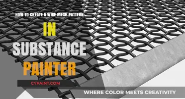 Mastering Wire Mesh Patterns in Substance Painter: A Step-by-Step Guide