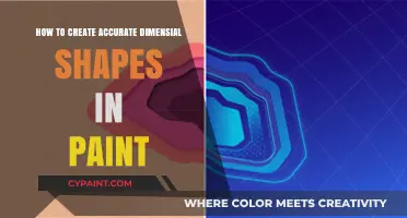 Mastering Precision: Creating Accurate Dimensional Shapes in Paint