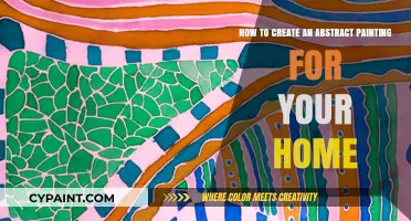 Abstract Art: Personalize Your Home with a Splash of Color