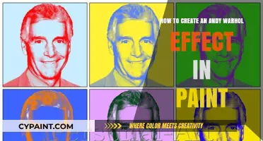 Creating Warhol Art with MS Paint: Easy Steps