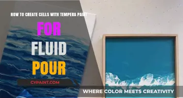 Mastering Tempera Paint Cells: Techniques for Stunning Fluid Pour Art