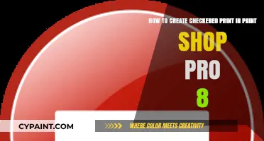 Mastering Checkered Print in Paint Shop Pro 8: A Step-by-Step Guide