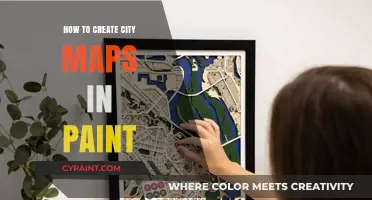 Mastering Urban Cartography: Creating Detailed City Maps Using Paint