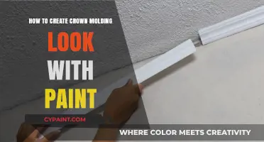 Paint Crown Molding Effect: Easy DIY Guide for Elegant Walls