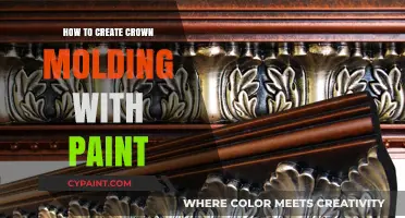 Transform Your Walls: Easy DIY Crown Molding with Paint Techniques