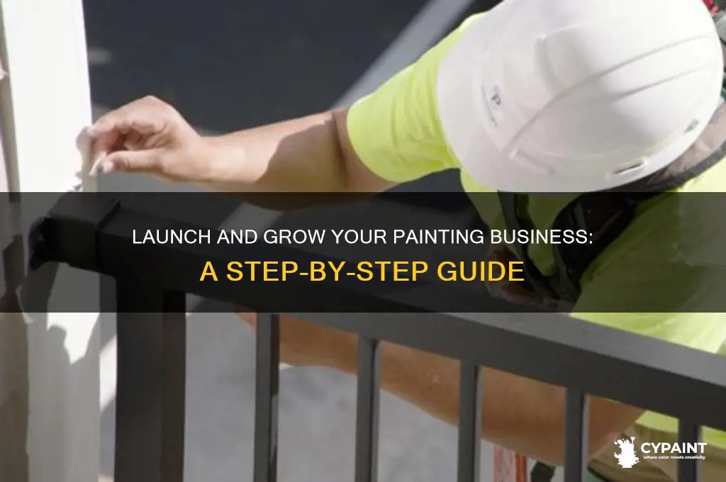 how to create current run a painting business