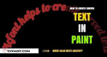 Master Curved Text in Paint: Easy Step-by-Step Guide for Beginners