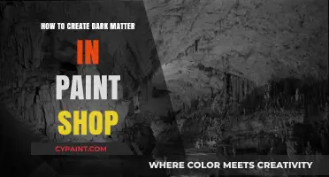 Mastering Cosmic Art: Crafting Dark Matter in Paint Shop Pro