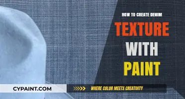 Mastering Denim Texture: Easy Paint Techniques for Realistic Fabric Effects