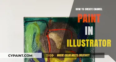 Mastering Enamel Paint Effects in Adobe Illustrator: A Step-by-Step Guide