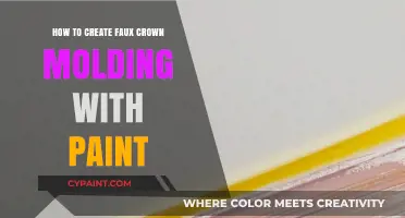 DIY Faux Crown Molding: Easy Painting Techniques for Elegant Walls