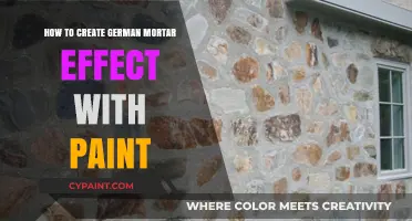 Mastering German Mortar Effect: A Step-by-Step Painting Guide