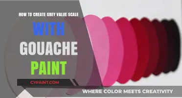 Creating a Gouache Grey Value Scale: A Beginner's Guide
