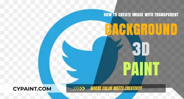 Creating Transparent Images with 3D Paint