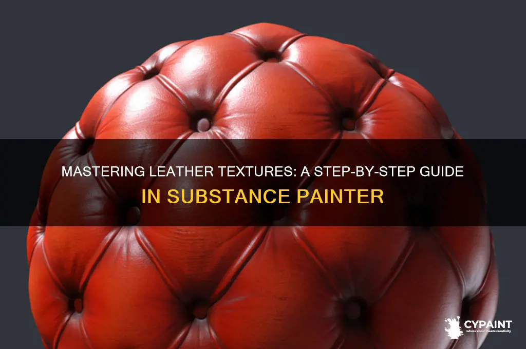 how to create leather in substance painter