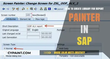 Creating a Report Painter Library in SAP: A Step-by-Step Guide