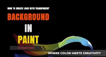 Creating Transparent Logos with MS Paint