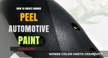 Mastering Orange Peel Effect: A Guide to Automotive Paint Techniques