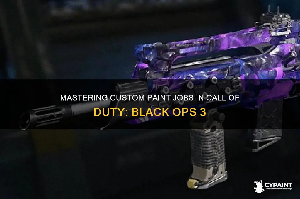 how to create paint job on bo3