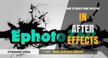 Mastering Paint Splatter Effects in After Effects: A Creative Guide