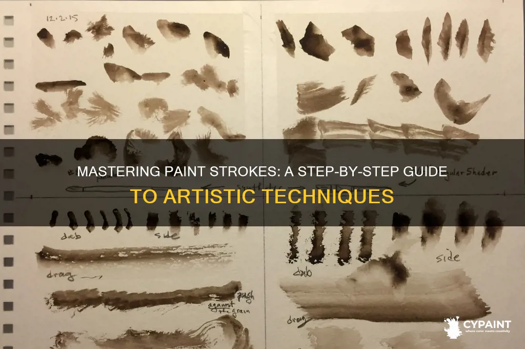 how to create paint strokes in paint