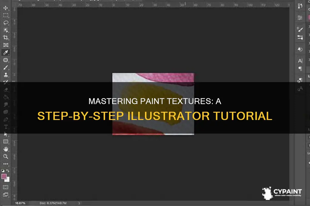 how to create paint texture in illustrator