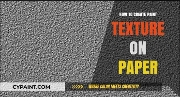 Mastering Paint Texture: Easy Techniques for Paper Art Creation