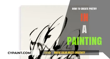 Painting with Words: Crafting Poetic Masterpieces on Canvas