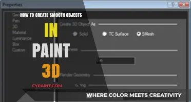 Mastering Paint 3D: Techniques for Creating Smooth 3D Objects