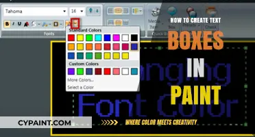 Mastering Paint: A Simple Guide to Creating Text Boxes