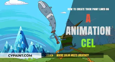 Mastering Thick Paint Lines on Animation Cels: Techniques and Tips