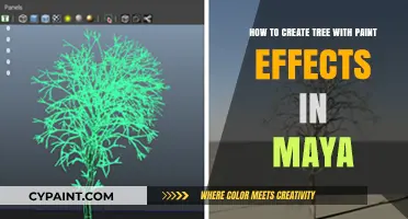 Creating Realistic Trees in Maya: Paint Effects Mastery