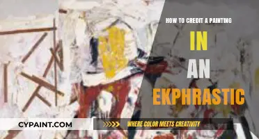 Mastering Ekphrastic Writing: Properly Crediting Paintings in Your Creative Work