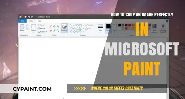 Cropping Images with Precision in Microsoft Paint