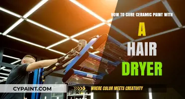 Curing Ceramic Paint: Using a Hair Dryer for Quick Results