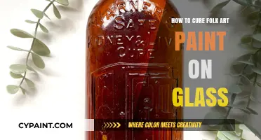 Mastering Folk Art Paint on Glass: Curing Techniques for Lasting Results